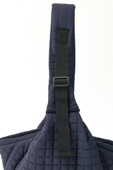 Dumpling | Dog Sling Carrier Bag Quilted Fabric Adjustable for Small Dogs