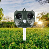 EcoGuard | Ultrasonic Bird and Pest Repeller with Motion Sensor Solar Powered