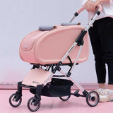 Coaspal | Cat Stroller with Detachable Carrier Foldable Lightweight