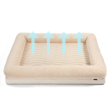 Goldhound | Dog Cooling Bed with 4 Bolsters Breathable and Washable