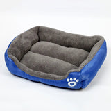 Tidepaw | Dog Bed Plush Cushion with Raised Bolsters Non-Slip, 10 Colors