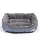 Tidepaw | Dog Bed Plush Cushion with Raised Bolsters Non-Slip, 10 Colors
