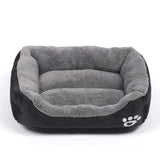 Tidepaw | Dog Bed Plush Cushion with Raised Bolsters Non-Slip, 10 Colors