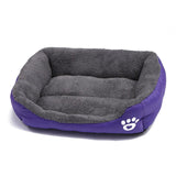 Tidepaw | Dog Bed Plush Cushion with Raised Bolsters Non-Slip, 10 Colors