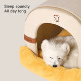 Nesthollow | Dog Bed Self-Warming Enclosed Washable for Small Dogs