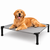Clawven | Dog Elevated Cot Bed Breathable Mesh Chew-Proof, Multiple Colors