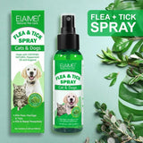 Pawkmar | Natural Flea and Tick Spray for Pets and Home, 600+ Sprays