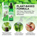 Pawkmar | Natural Flea and Tick Spray for Pets and Home, 600+ Sprays