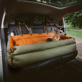 Nestlow | Dog Car Seat Booster Bed Faux Leather Waterproof, 3 Size Options