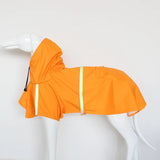 Burlow | Dog Raincoat Waterproof with Reflective Hood Adjustable Fit