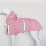 Burlow | Dog Raincoat Waterproof with Reflective Hood Adjustable Fit