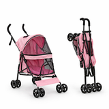 Barklow | Dog and Cat Stroller Lightweight Foldable with Safety Harness
