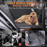 Pawbrook | Dog Rear Car Seat Extender and Travel Hammock with Storage