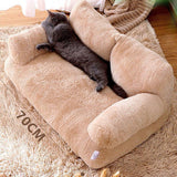 Pawvana | Cat Sofa Bed Removable Washable Cover Non-Slip, 4 Sizes