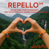 Repello | Natural Insect Repellent Bracelet Essential Oil Waterproof, 8 Colors