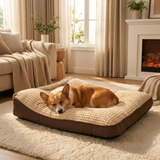 Burlix | Dog Cushion Machine Washable Non-Slip Indoor Outdoor, S to XL