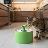 HydraFlow | Cat Water Fountain 1.5L Dual Filtration Whisper-Quiet Ceramic