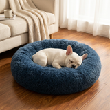 Nestcroft | Dog Bed Soft Round Machine Washable, 60cm to 100cm, 2 Colors