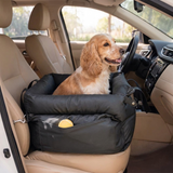 Nestlow | Dog Car Seat Booster Bed Faux Leather Waterproof, 3 Size Options