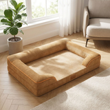Greyholm | Dog Cooling Bed with Bolsters Available in 3 Sizes All Breeds