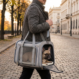 Coatrix | Dog Carrier Bag Airline Approved with Memory Foam, Machine Washable