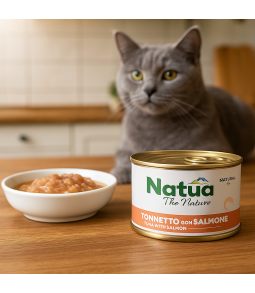 Natua Cat Tuna & Salmon 85g – Natural Wet Food in Jelly