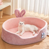 SnugNest | Small Dog and Cat Bed Bunny-Ear Style Machine Washable