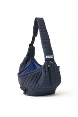 Dumpling | Dog Sling Carrier Bag Quilted Fabric Adjustable for Small Dogs