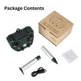 EcoGuard | Ultrasonic Bird and Pest Repeller with Motion Sensor Solar Powered