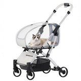Coaspal | Cat Stroller with Detachable Carrier Foldable Lightweight