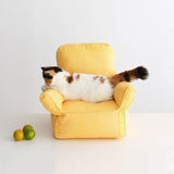 Dunepet | Cat Mini Armchair Sofa Plush Fluffy Bed Available in 3 Colors