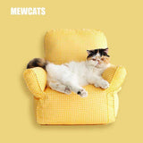 Dunepet | Cat Mini Armchair Sofa Plush Fluffy Bed Available in 3 Colors