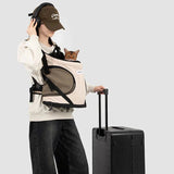 Breezepet | Cat Travel Carrier Backpack Breathable with Adjustable Opening