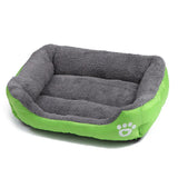 Tidepaw | Dog Bed Plush Cushion with Raised Bolsters Non-Slip, 10 Colors