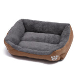 Tidepaw | Dog Bed Plush Cushion with Raised Bolsters Non-Slip, 10 Colors