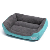 Tidepaw | Dog Bed Plush Cushion with Raised Bolsters Non-Slip, 10 Colors