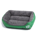 Tidepaw | Dog Bed Plush Cushion with Raised Bolsters Non-Slip, 10 Colors