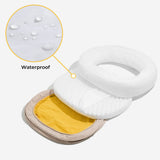 Fernpaw | Dog Donut Bed Orthopedic with Waterproof Removable Cover, 4 Sizes