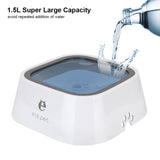 HydroPaw | Dog Water Bowl 1.5L Floating Splash-Free Non-Slip Dual-Layer