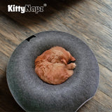 Nestholm | Cat Bed Soft Plush Supportive for All Breeds and Sizes