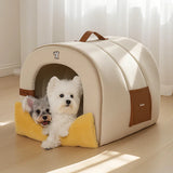 Nesthollow | Dog Bed Self-Warming Enclosed Washable for Small Dogs