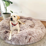 Nestcroft | Dog Bed Soft Round Machine Washable, 60cm to 100cm, 2 Colors