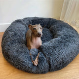 Nestcroft | Dog Bed Soft Round Machine Washable, 60cm to 100cm, 2 Colors