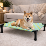 Clawven | Dog Elevated Cot Bed Breathable Mesh Chew-Proof, Multiple Colors