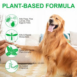 Pawkmar | Natural Flea and Tick Spray for Pets and Home, 600+ Sprays