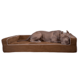 Pawston | Dog Orthopedic Bed with Bolsters Memory Foam Waterproof, 4 Sizes