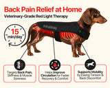 Bristow | Dog Red Light LED Device Rechargeable, Available in 3 Sizes