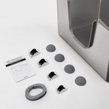 Fenlow | Cat Litter Box Stainless Steel High Edges Curved Entry for All Sizes
