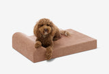 Nestven | Dog Bed Orthopedic Foam with Headrest Edition, 3 Colors