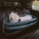 Nestlow | Dog Car Seat Booster Bed Faux Leather Waterproof, 3 Size Options